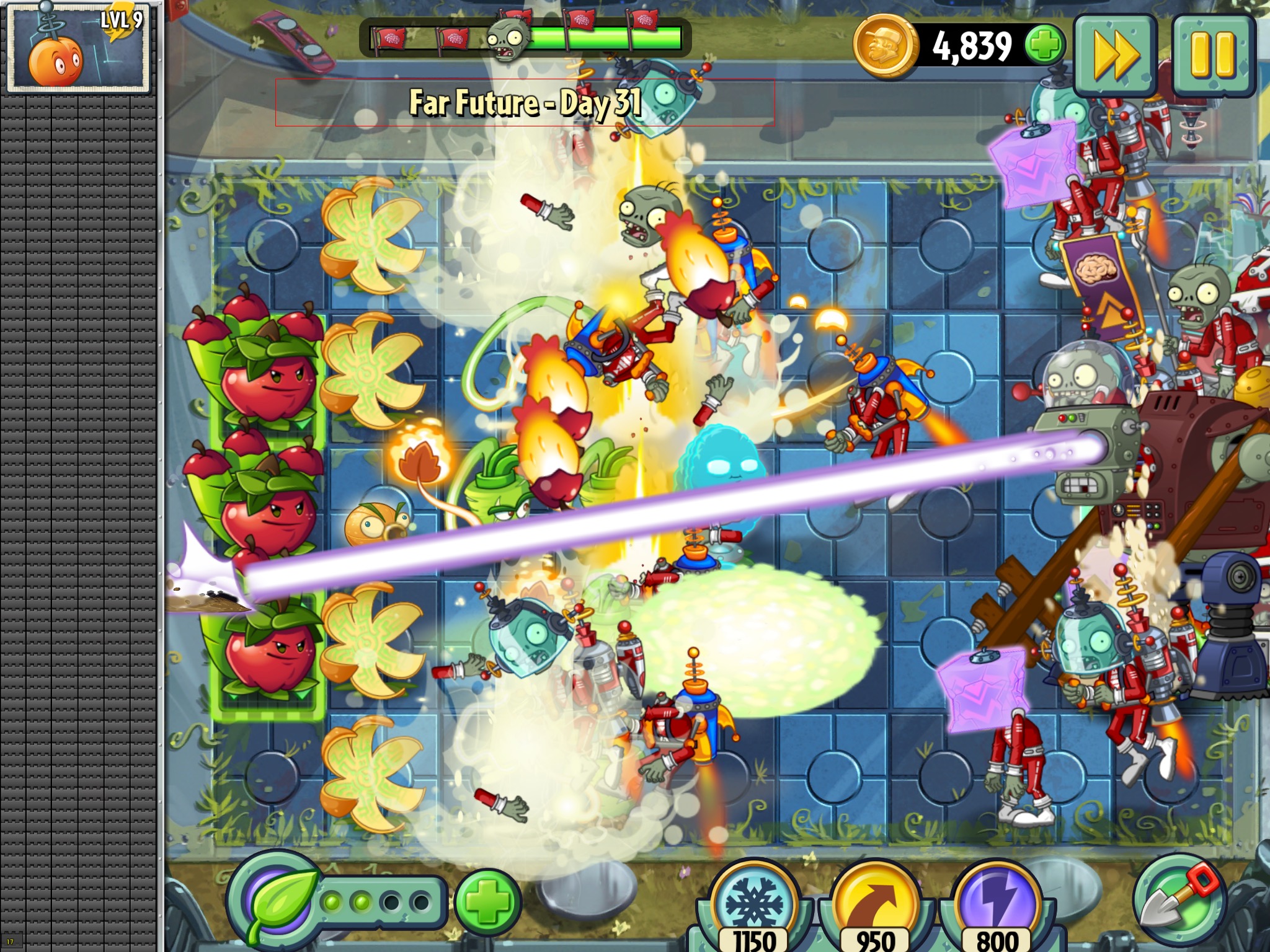 Sam Beattie - Plants vs. Zombies 2 — Sam Beattie